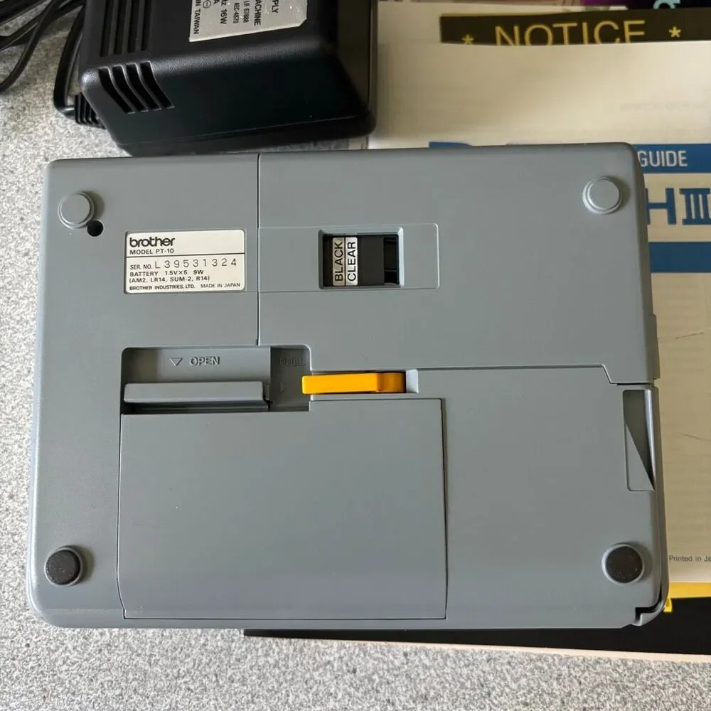 Brother Model PT-10 P-Touch Electronic Labeling System